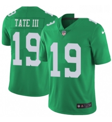 Mens Nike Philadelphia Eagles 19 Golden Tate III Limited Green Rush Vapor Untouchable NFL Jersey