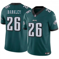 Men's Philadelphia Eagles #26 Saquon Barkley Green 2023 F.U.S.E. Vapor Untouchable Limited Football Stitched Jersey