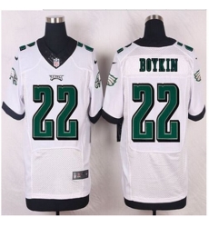 NEW Philadelphia Eagles #22 Brandon Boykin White Mens Stitched NFL New Elite Jersey