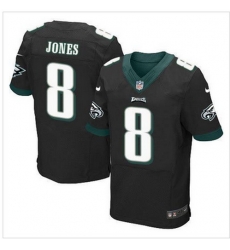 NEW Philadelphia Eagles #8 Donnie Jones Black Alternate Mens Stitched NFL New Elite Jersey