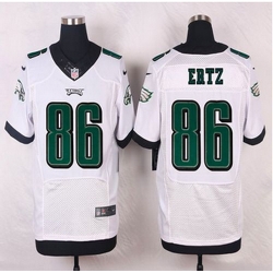 NEW Philadelphia Eagles #86 Zach Ertz White Mens Stitched NFL New Elite Jersey