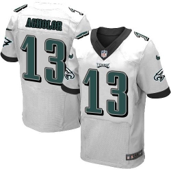 Nike Eagles #13 Nelson Agholor White Men's Stitched NFL New Elite Jersey