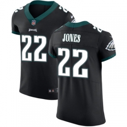 Nike Eagles #22 Sidney Jones Black Alternate Mens Stitched NFL Vapor Untouchable Elite Jersey