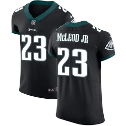 Nike Eagles #23 Rodney McLeod Jr Black Alternate Mens Stitched NFL Vapor Untouchable Elite Jersey