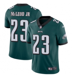 Nike Eagles #23 Rodney McLeod Jr Midnight Green Team Color Mens Stitched NFL Vapor Untouchable Limited Jersey
