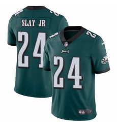 Nike Eagles 24 Darius Slay Jr Green Team Color Men Stitched NFL Vapor Untouchable Limited Jersey