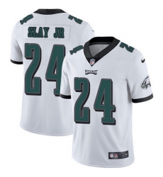 Nike Eagles 24 Darius Slay Jr White Men Stitched NFL Vapor Untouchable Limited Jersey