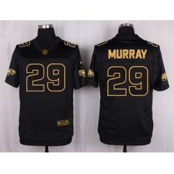 Nike Eagles #29 DeMarco Murray Black Mens Stitched NFL Elite Pro Line Gold Collection Jersey