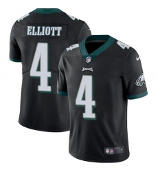 Nike Eagles #4 Jake Elliott Black Alternate Mens Stitched NFL Vapor Untouchable Limited Jersey