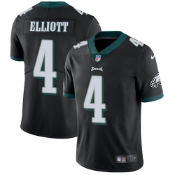 Nike Eagles #4 Jake Elliott Black Alternate Mens Stitched NFL Vapor Untouchable Limited Jersey