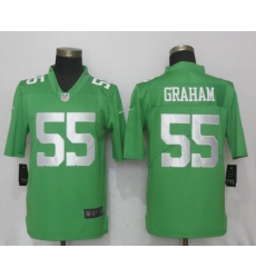 Nike Eagles #55 Brandon Graham Green 2017 Vapor Untouchable Player Limited Jersey