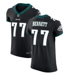 Nike Eagles #77 Michael Bennett Black Alternate Mens Stitched NFL Vapor Untouchable Elite Jersey