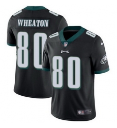 Nike Eagles #80 Markus Wheaton Black Alternate Mens Stitched NFL Vapor Untouchable Limited Jersey