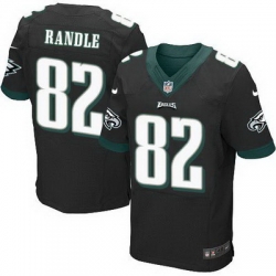 Nike Eagles #82 Rueben Randle Black Alternate Mens Stitched NFL New Elite Jersey