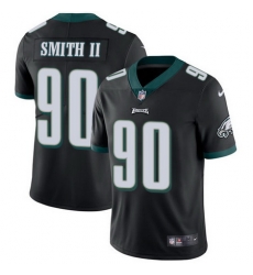 Nike Eagles #90 Marcus Smith II Black Alternate Mens Stitched NFL Vapor Untouchable Limited Jersey