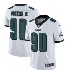 Nike Eagles #90 Marcus Smith II White Mens Stitched NFL Vapor Untouchable Limited Jersey