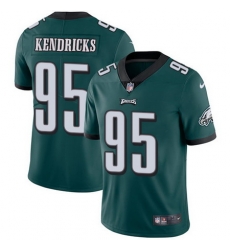 Nike Eagles #95 Mychal Kendricks Midnight Green Team Color Mens Stitched NFL Vapor Untouchable Limited Jersey