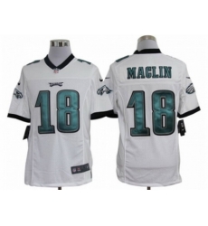Nike Philadelphia Eagles 18 jeremy maclin white Limited NFL Jersey