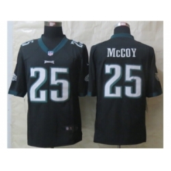 Nike Philadelphia Eagles 25 LeSean McCoy Black Limited NFL Jersey