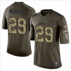 Nike Philadelphia Eagles #29 DeMarco Murray Green Men 27s Stitched NFL Limited Salute to Service Jersey