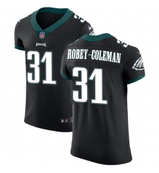 Nike Philadelphia Eagles 31 Nickell Robey Coleman Black Alternate Men Stitched NFL New Elite Jersey
