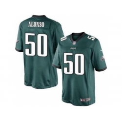Nike Philadelphia Eagles 50 Kiko Alonso Green Limited NFL Jersey