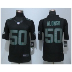 Nike Philadelphia Eagles #50 Kiko Alonso Impact Limited Black Jerseys