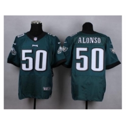 Nike Philadelphia Eagles 50 Kiko Alonso green Elite NFL Jersey