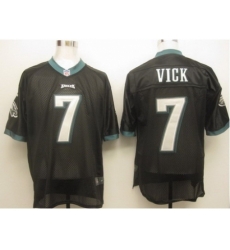 Nike Philadelphia Eagles 7 Michael Vick Black Elite NFL Jersey