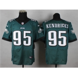 Nike philadelphia eagles 95 Mychal Kendricks green Elite NFL Jersey