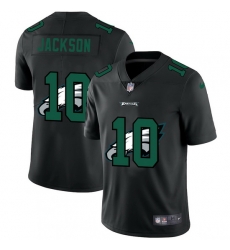 Philadelphia Eagles 10 Desean Jackson Men Nike Team Logo Dual Overlap Limited NFL Jersey Black