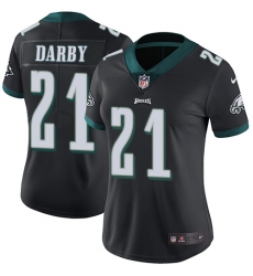 Nike Eagles #21 Ronald Darby Black Alternate Womens Stitched NFL Vapor Untouchable Limited Jersey