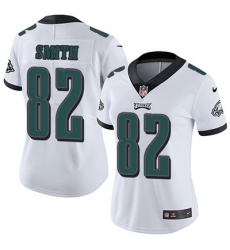 Nike Eagles #82 Torrey Smith White Womens Stitched NFL Vapor Untouchable Limited Jersey