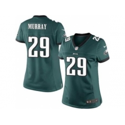Women Nike Philadelphia Eagles 29 DeMarco Murray Green NFL Jersey