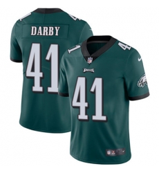 Nike Eagles #41 Ronald Darby Midnight Green Team Color Youth Stitched NFL Vapor Untouchable Limited Jersey