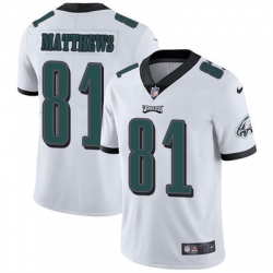 Nike Eagles #81 Jordan Matthews White Youth Stitched NFL Vapor Untouchable Limited Jersey