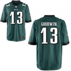 Youth Nike Eagles 13 Marquise Goodwin Green Vapor Limited Stitched NFL Jersey