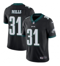 Youth Nike Eagles #31 Jalen Mills Black Alternate Stitched NFL Vapor Untouchable Limited Jersey
