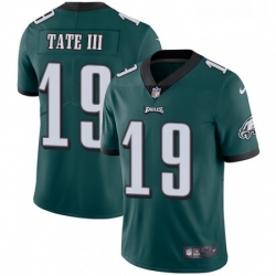 Youth Nike Philadelphia Eagles 19 Golden Tate III Midnight Green Team Color Vapor Untouchable Limited Player NFL Jersey