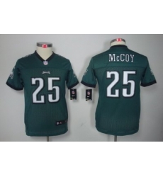 Youth Nike Philadelphia Eagles 25# LeSean McCoy Green Color[ Limited Jerseys]