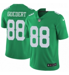 Youth Nike Philadelphia Eagles 88 Dallas Goedert Limited Green Rush Vapor Untouchable NFL Jersey