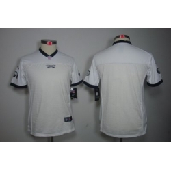 Youth Nike Philadelphia Eagles Blank White Color[Youth Limited Jerseys]