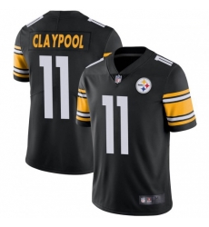 Men Nike Steelers 11 Chase Claypool Black Vapor Limited Stitched NFL Jersey