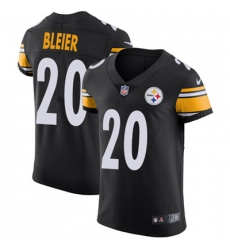 Men Nike Steelers #20 Rocky Bleier Black Team Color Stitched NFL Vapor Untouchable Elite Jersey