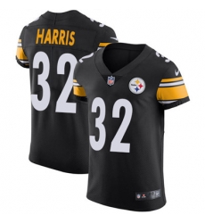 Men Nike Steelers #32 Franco Harris Black Team Color Stitched NFL Vapor Untouchable Elite Jersey