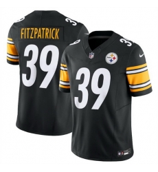 Men Pittsburgh Steelers 39 Minkah Fitzpatrick Black 2023 F.U.S.E. Vapor Untouchable Limited Jersey