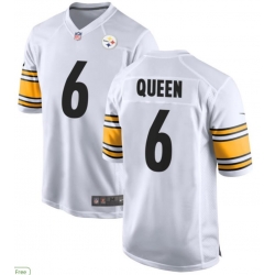 Men Pittsburgh Steelers 6 Patrick Queen Black 2023 F U S E Vapor Untouchable Limited Stitched Football Jersey