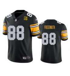 Men Pittsburgh Steelers 88 Pat Freiermuth Black 2023 50th Anniversary Vapor Untouchable Limited Jersey