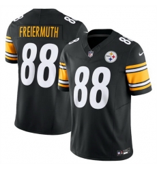 Men Pittsburgh Steelers 88 Pat Freiermuth Black 2023 F.U.S.E. Vapor Untouchable Limited Jersey