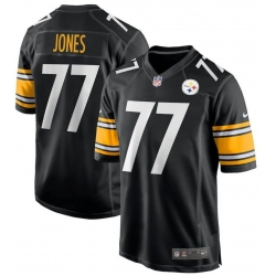 Men Pittsburgh Steelers Broderick Jones #77 F.U.S.E Stitched Limited Nike NFL Jersey